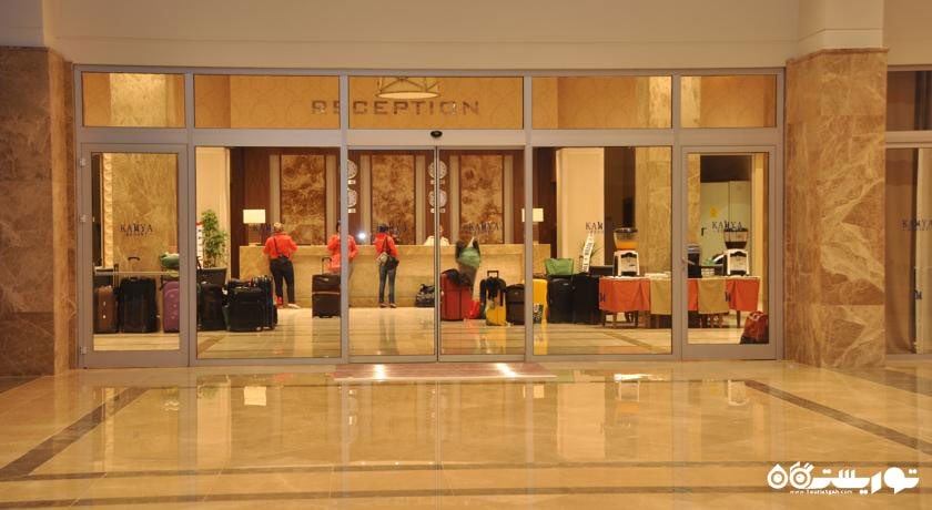 درب ورودی هتل کاهیا ریزورت آکوآ